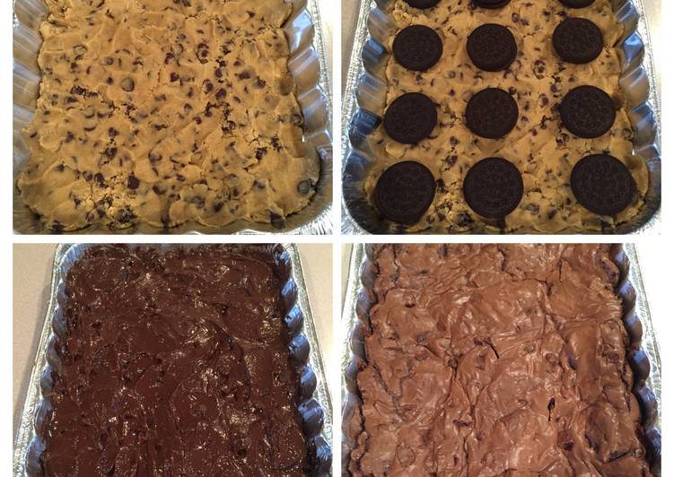 Steps to Prepare Award-winning Double Chocolate Cookie Bar