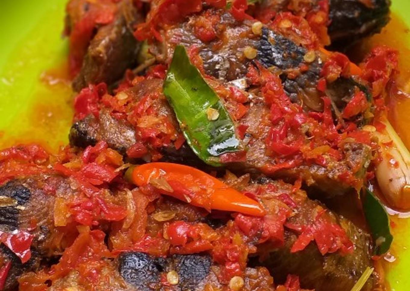 Ikan Tongkol Rica-rica Merah👬💕
