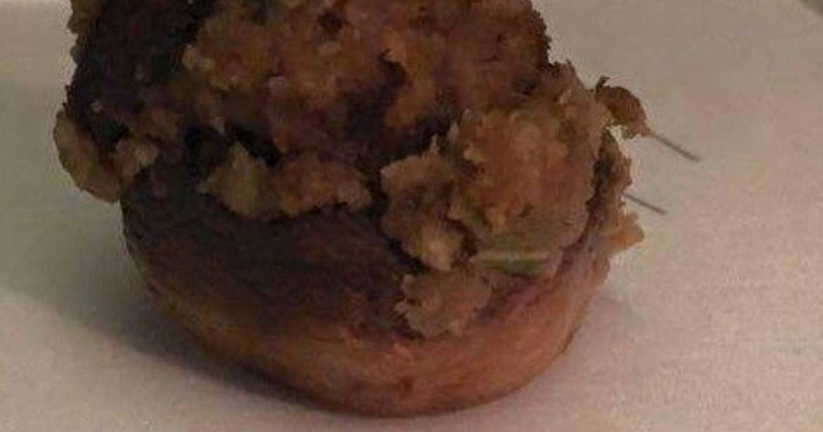 Holiday Stuffed Mushrooms Recipe by Ruby Lee - Cookpad