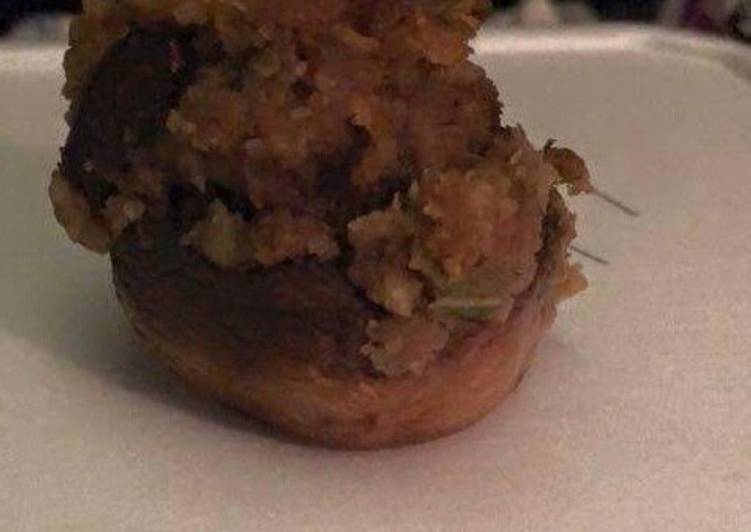 Easiest Way to Prepare Speedy Holiday Stuffed Mushrooms