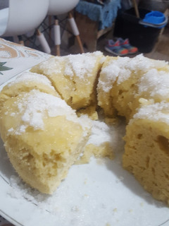 Una foto de Queque sin horno ni batidora
