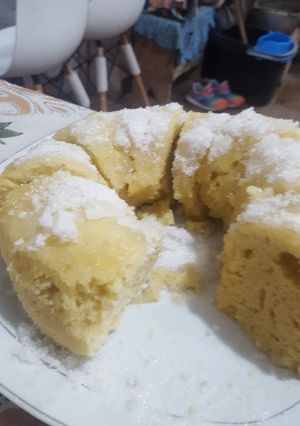 Una foto de Queque sin horno ni batidora