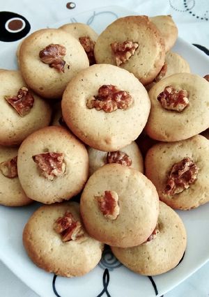 Foto principal de Galletas de nuez y canela (veganas)