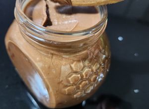 Una foto de Nutella casera