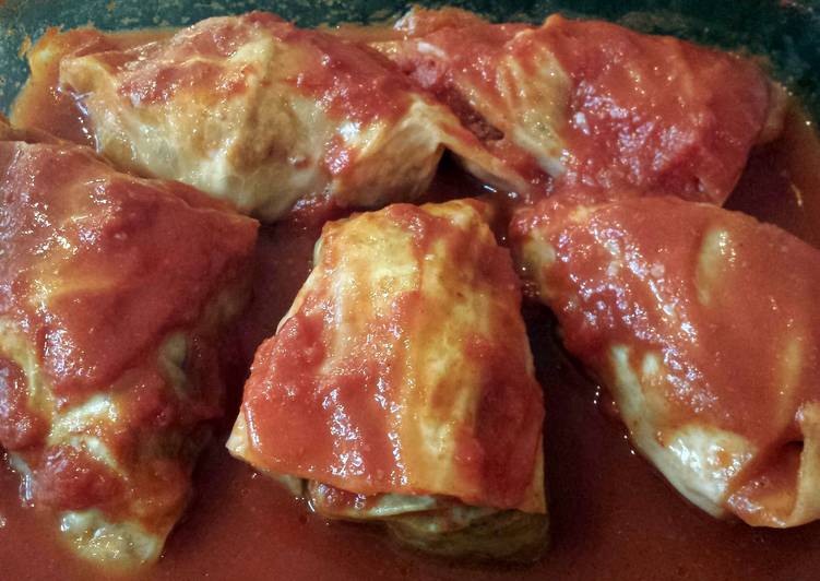 Easiest Way to Prepare Homemade Stuffed cabbage