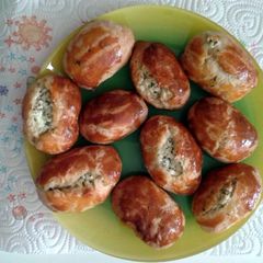 A picture of Pogaca (Turkish biscuit).