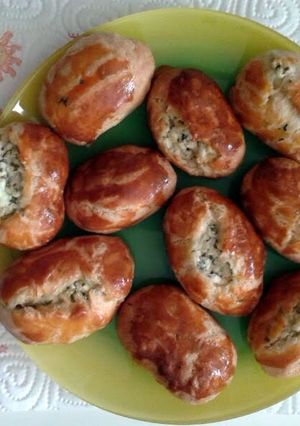 A picture of Pogaca (Turkish biscuit).
