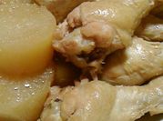 A picture of chicken daikon