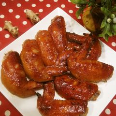 A picture of Super Delicious Roasted Chicken Wings.