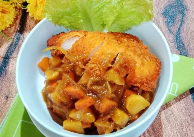 Resep Japanese Chicken Katsu Curry Rice Oleh KasMira - Cookpad