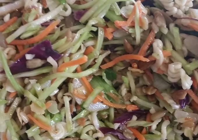 Step-by-Step Guide to Make Super Quick Homemade Oriental  Broccoli Slaw