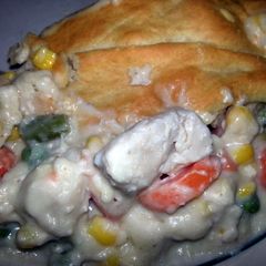 A picture of Turkey Pot Pie Casserole.