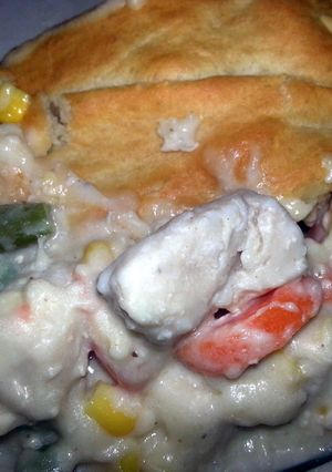 A picture of Turkey Pot Pie Casserole.