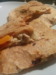 A picture of Chicken and Onion Quesadillas.