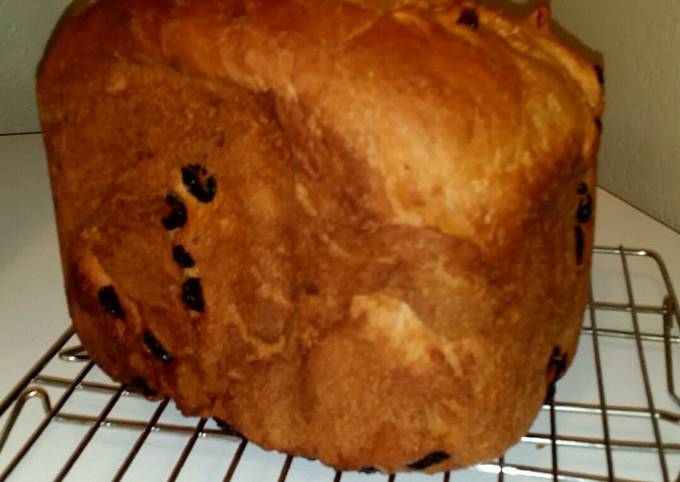 Steps to Prepare Homemade Cinnamon Raisin Bread