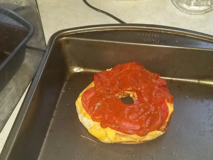 Easy Way Make Recipe Beer cheese pizza bagels that is So Delicious, Tasty}