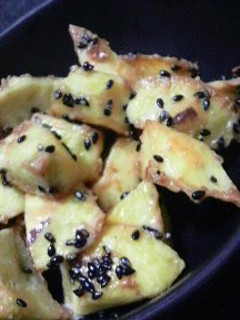 A picture of Maple Butter Milk Caramelized Sweet Potato.