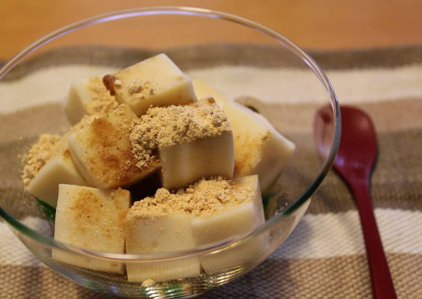 Soy Milk Kudzu Kanten Jello Snack