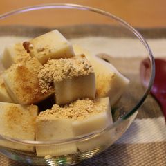 A picture of Soy Milk Kudzu Kanten Jello Snack.