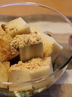 A picture of Soy Milk Kudzu Kanten Jello Snack.