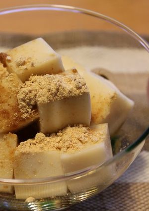 A picture of Soy Milk Kudzu Kanten Jello Snack.