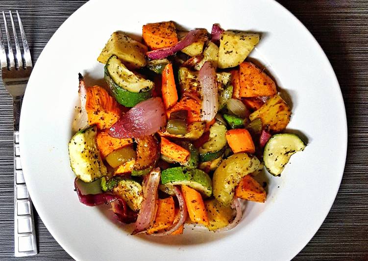 Easiest Way to Make Any-night-of-the-week Potato and Veggie Roast
