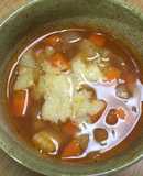 Sopa de minestrone🍴de primavera 🌸