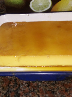Una foto de Flan recargado!!