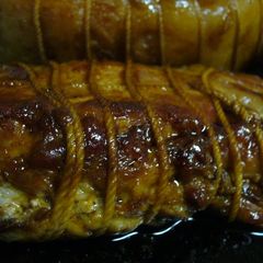 A picture of Our Family's Recipe for Char Siu Pork.