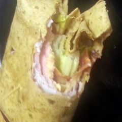 A picture of Bacon Ranch Turkey Wrap.