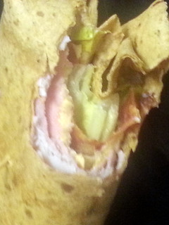 A picture of Bacon Ranch Turkey Wrap.