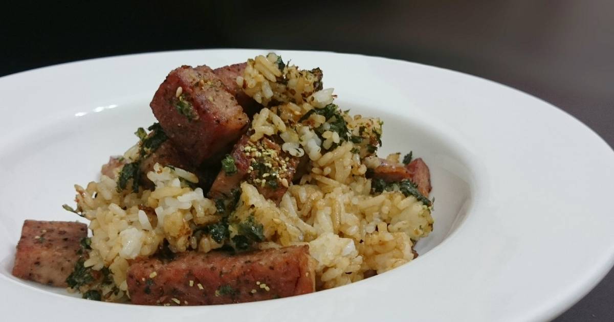 Spam With Wasabi Fried Rice Recipe by Lyii G - Cookpad