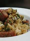 Spam With Wasabi Fried Rice