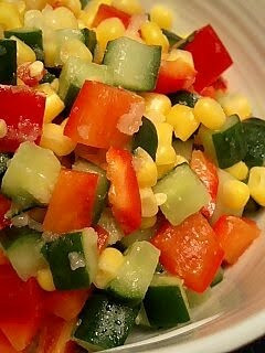 A picture of Macrobiotic Chunky 3 Colour Salad.