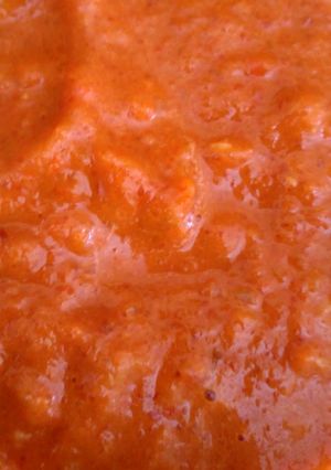 Una foto de Crema de Pimientos