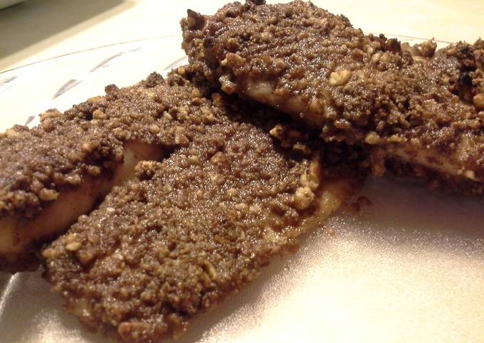 Recipe of Quick Cinnamon Pecan Crusted Salmon