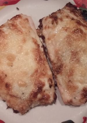A picture of Parmesan Crusted Salmon.