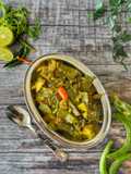 Seem Aloo Bhaja ( Broad beans & Potato Fry)