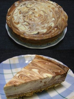 A picture of No-bake Chocolate Cheesecake.