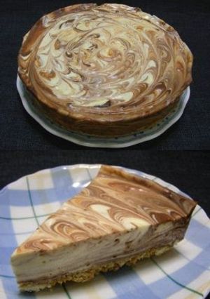 A picture of No-bake Chocolate Cheesecake.
