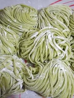 Foto resep Mie Hijau Homemade