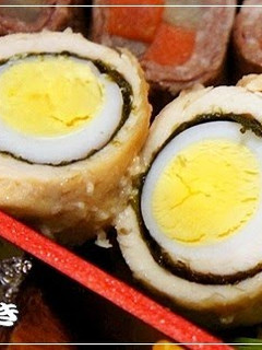 A picture of "Dragon Eyes" with Quail Eggs: For New Years Osechi or Bentos.