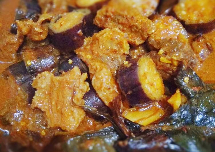 Resep Gulai daging ???? + terong ungu ???? yang Bikin Ngiler