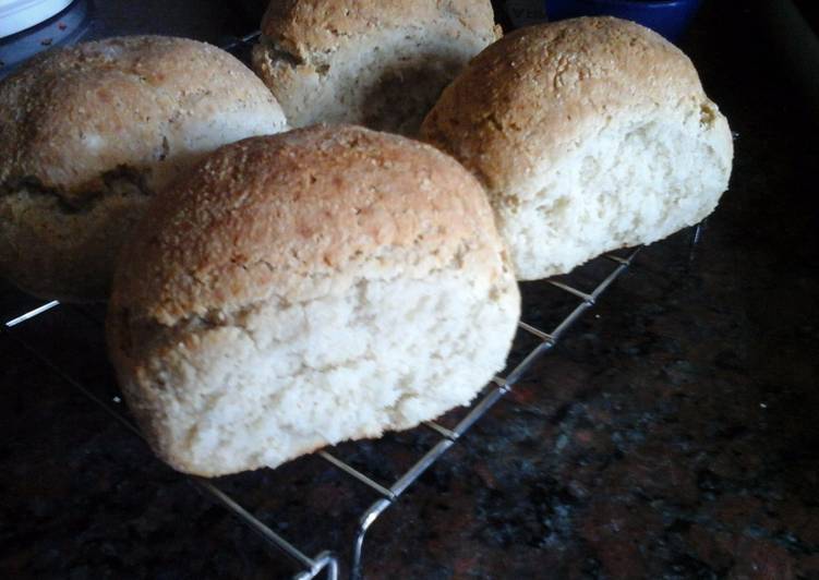 Pan hecho con polvo de hornear
