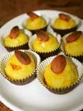 Sweet Potato Snack With Caramel in the Center