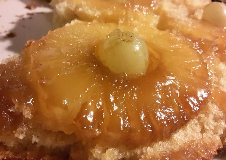 Recipe of Any-night-of-the-week AMIEs PINEAPPLE-UPSIDE DOWN Cake