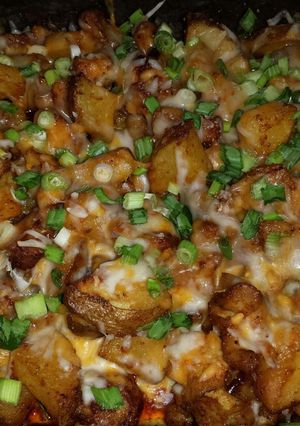 A picture of Potato and Chicken Casserole.