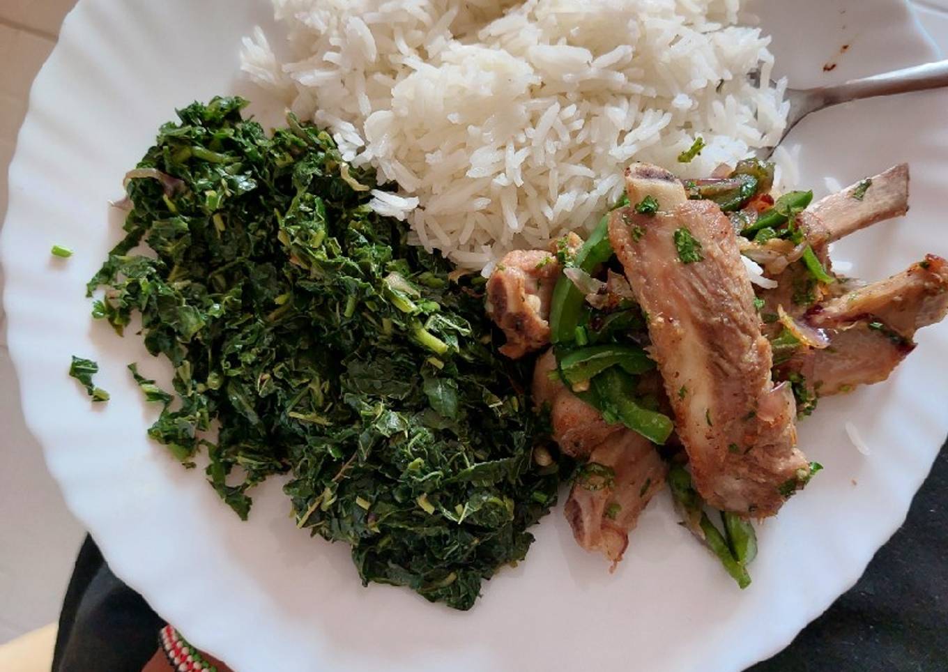 Pork ribs dry fry