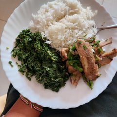 A picture of Pork ribs dry fry.