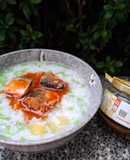 超市料理-茄汁鯖魚地瓜粥